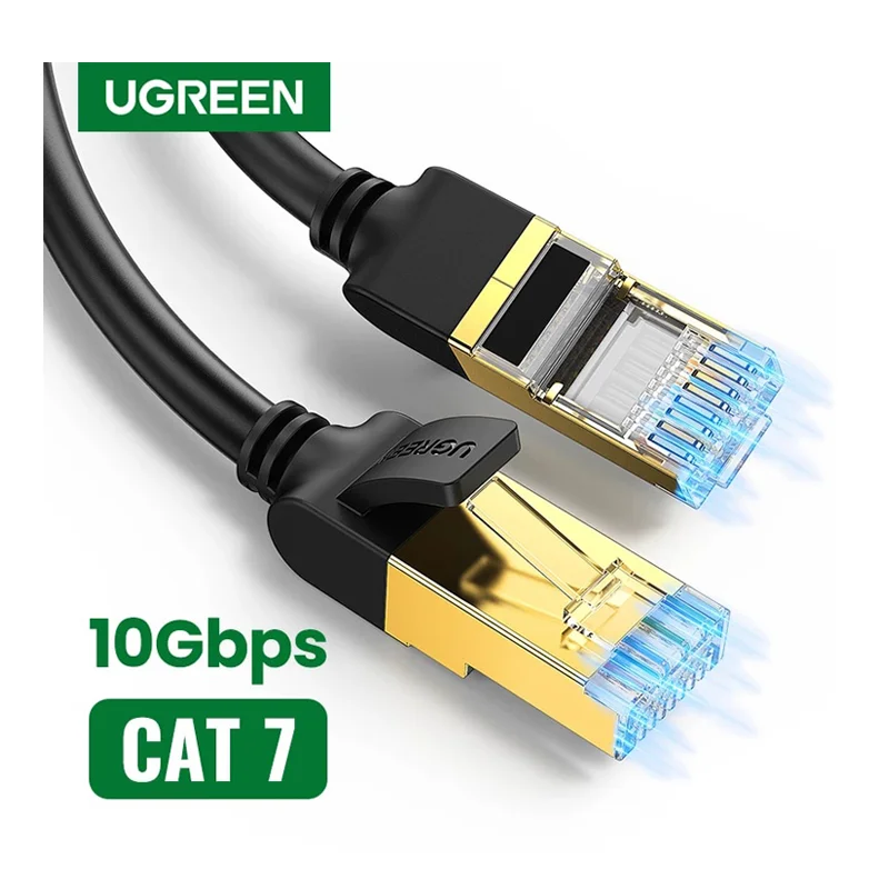 Dây mạng LAN , CAT7 STP, màu đen, dài 8M Ugreen (11272) — ảnh 2