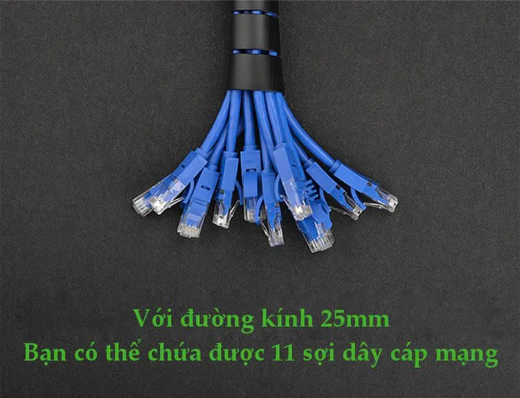 Dây ống xoắn bảo vệ dây cáp chống rối dài 1.5m UGREEN LP121 30818 — ảnh 9