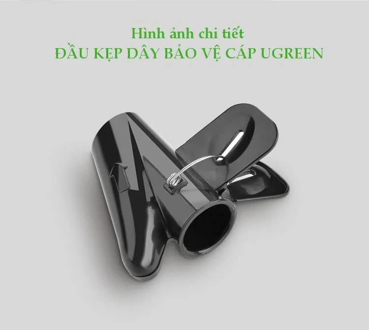 Dây ống xoắn bảo vệ dây cáp chống rối dài 3m UGREEN LP121 30819 — ảnh 3