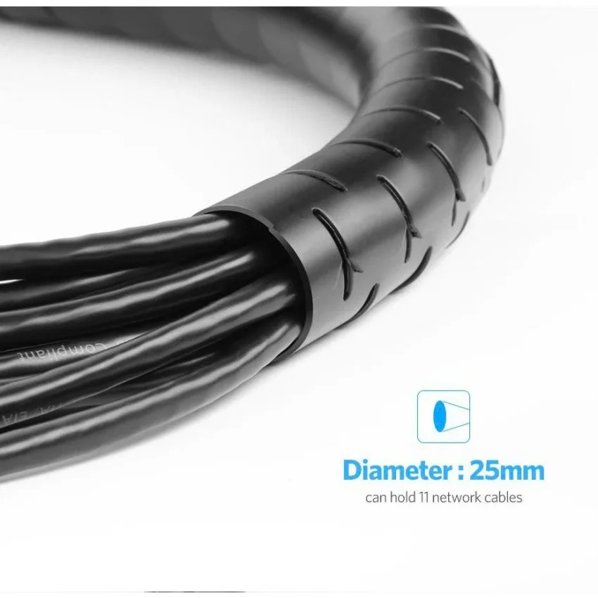 Dây ống xoắn bảo vệ dây cáp chống rối dài 5m UGREEN LP121 30820 — ảnh 4