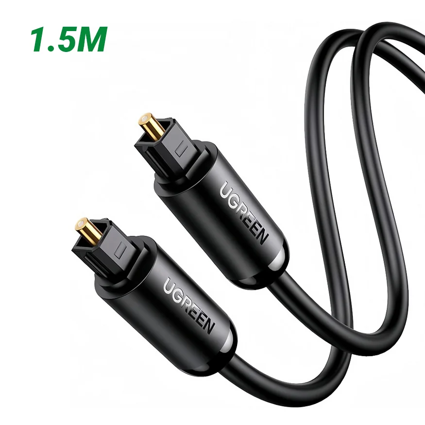 Dây quang âm thanh Toslink, dài 1.5M Ugreen (70891)