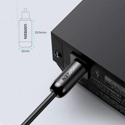 Dây quang âm thanh Toslink, dài 1M Ugreen (70890) — ảnh 2