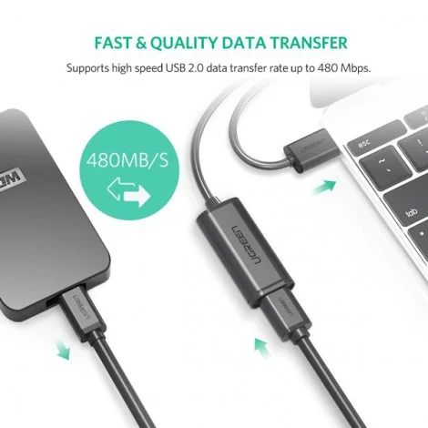 Dây USB 2.0 nối dài Active có CHIP dài 25M Ugreen (10325) — ảnh 5