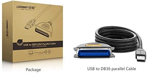 Dây USB 2.0 sang IEEE1284 Parallel Printer CR124, dài 1M Ugreen (30226) — ảnh 14