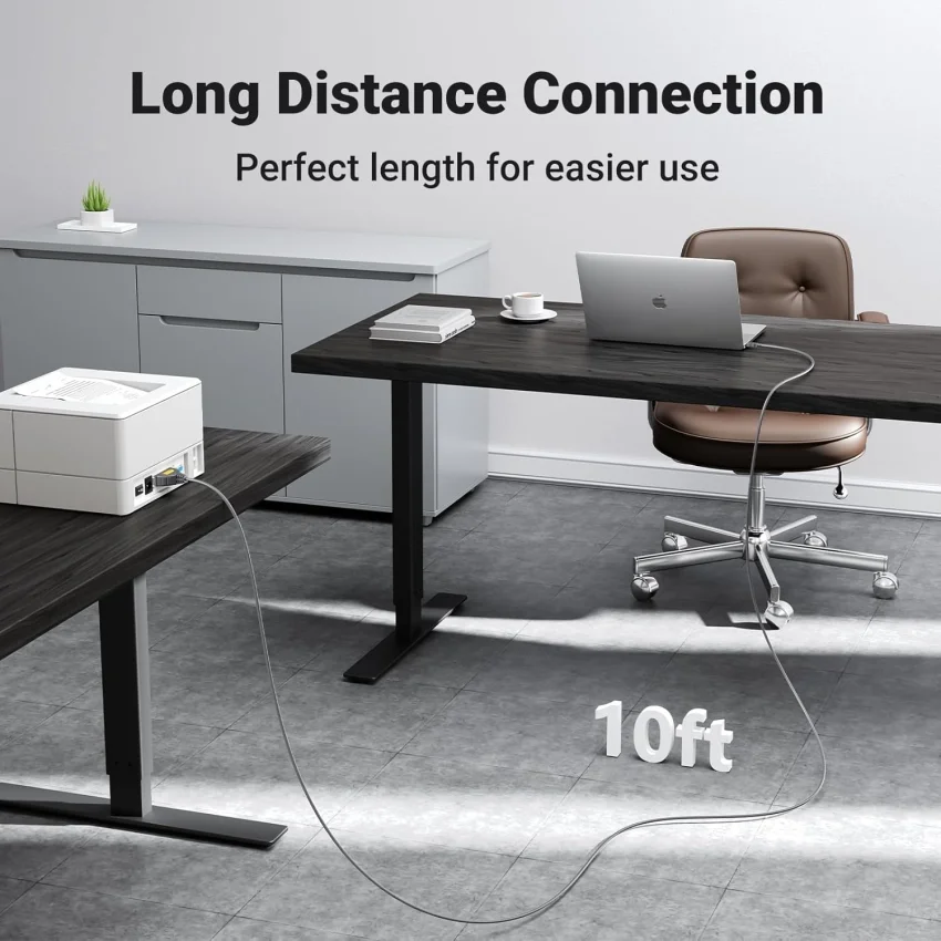 Dây USB 2.0 sang IEEE1284 Parallel Printer CR124, dài 3M Ugreen (30228) — ảnh 6
