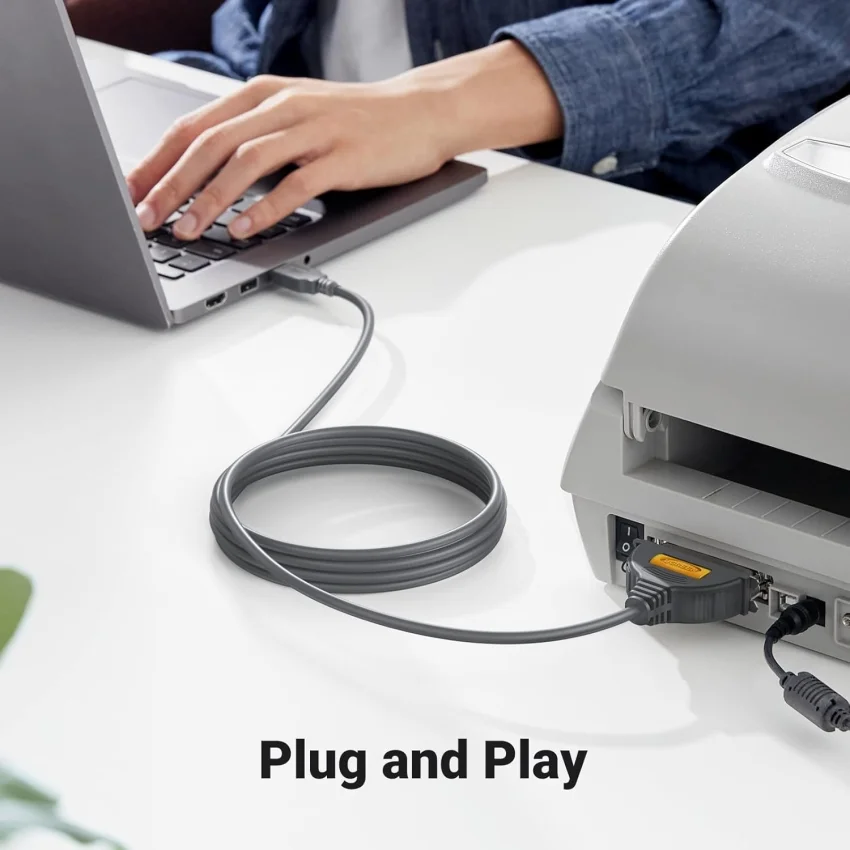 Dây USB 2.0 sang IEEE1284 Parallel Printer CR124, dài 3M Ugreen (30228) — ảnh 8