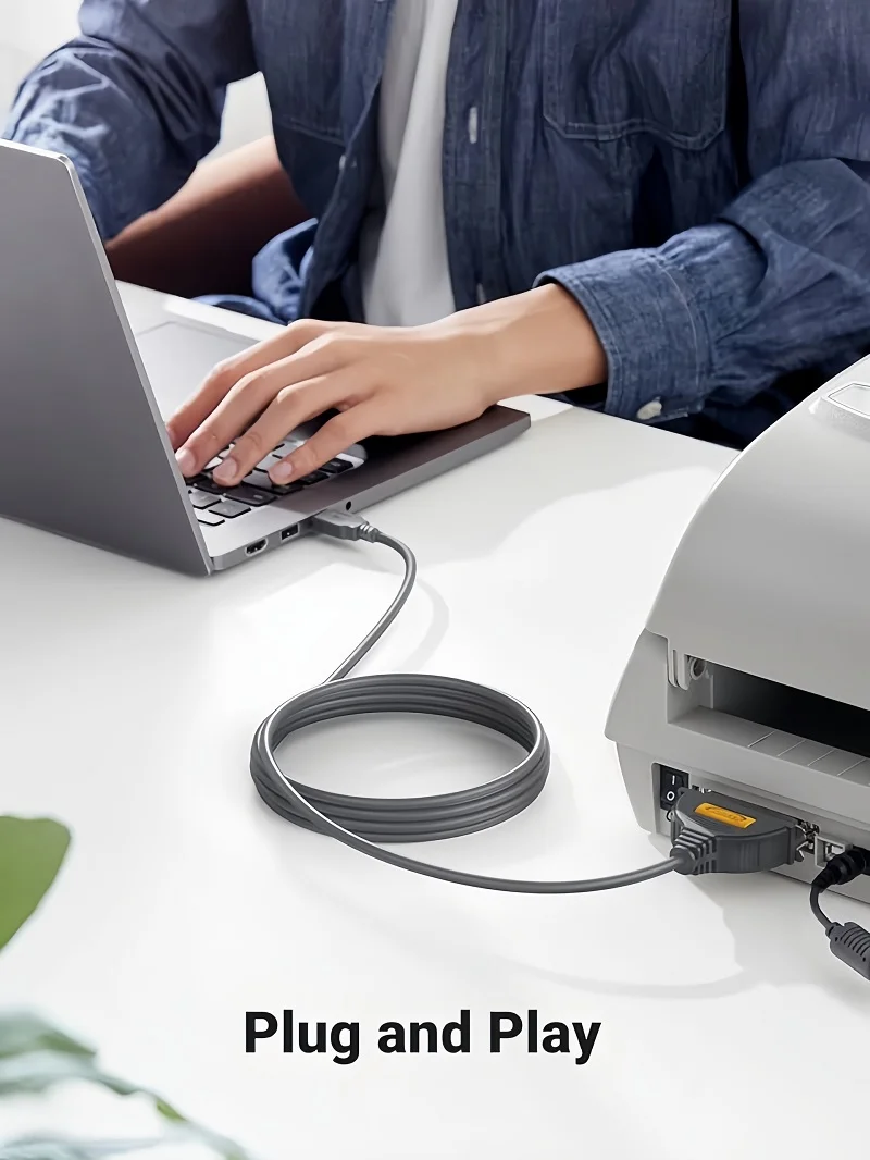Dây USB 2.0 sang IEEE1284 Parallel Printer, dài 2M Ugreen (20225)