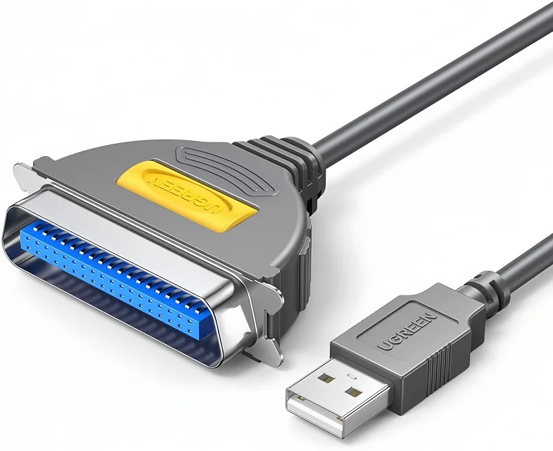 Dây USB 2.0 sang IEEE1284 Parallel Printer, dài 2M Ugreen (20225)
