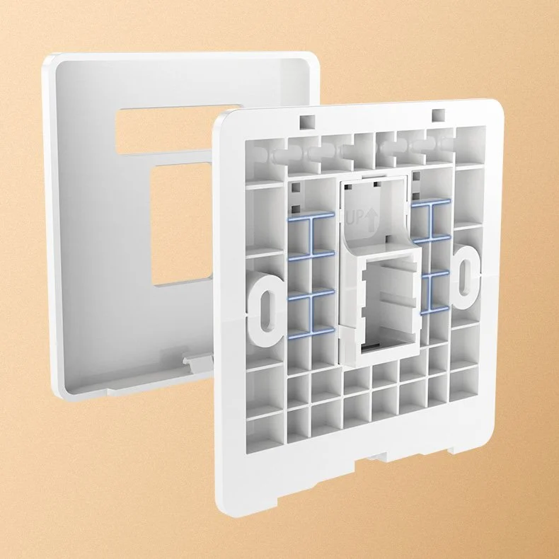 Đế RJ45 âm tường bằng nhựa màu trắng Ugreen (80180)