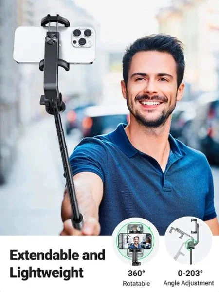 Gậy tự chụp ảnh và kẹp điện thoại Ugreen (50735)