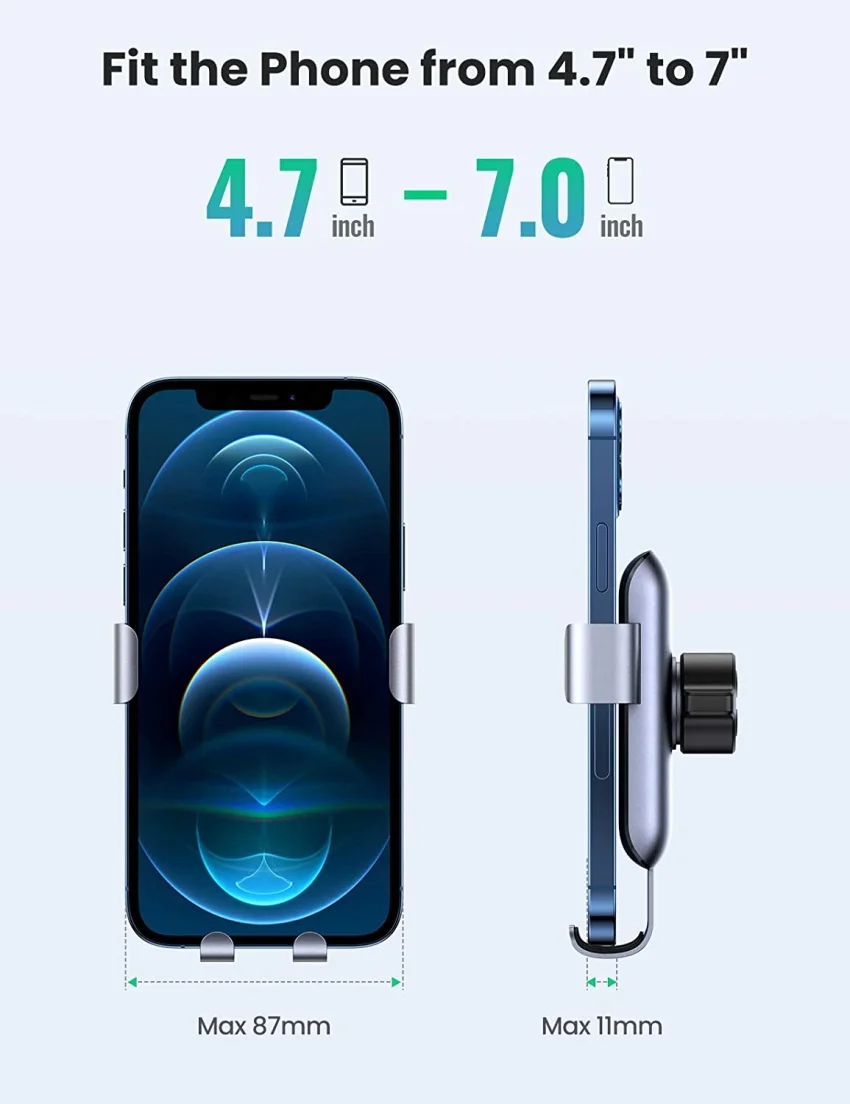 Giá đỡ điện thoại trên ô tô Cài khe gió điều hòa, xoay góc 360 độ UGREEN 30401 — ảnh 7