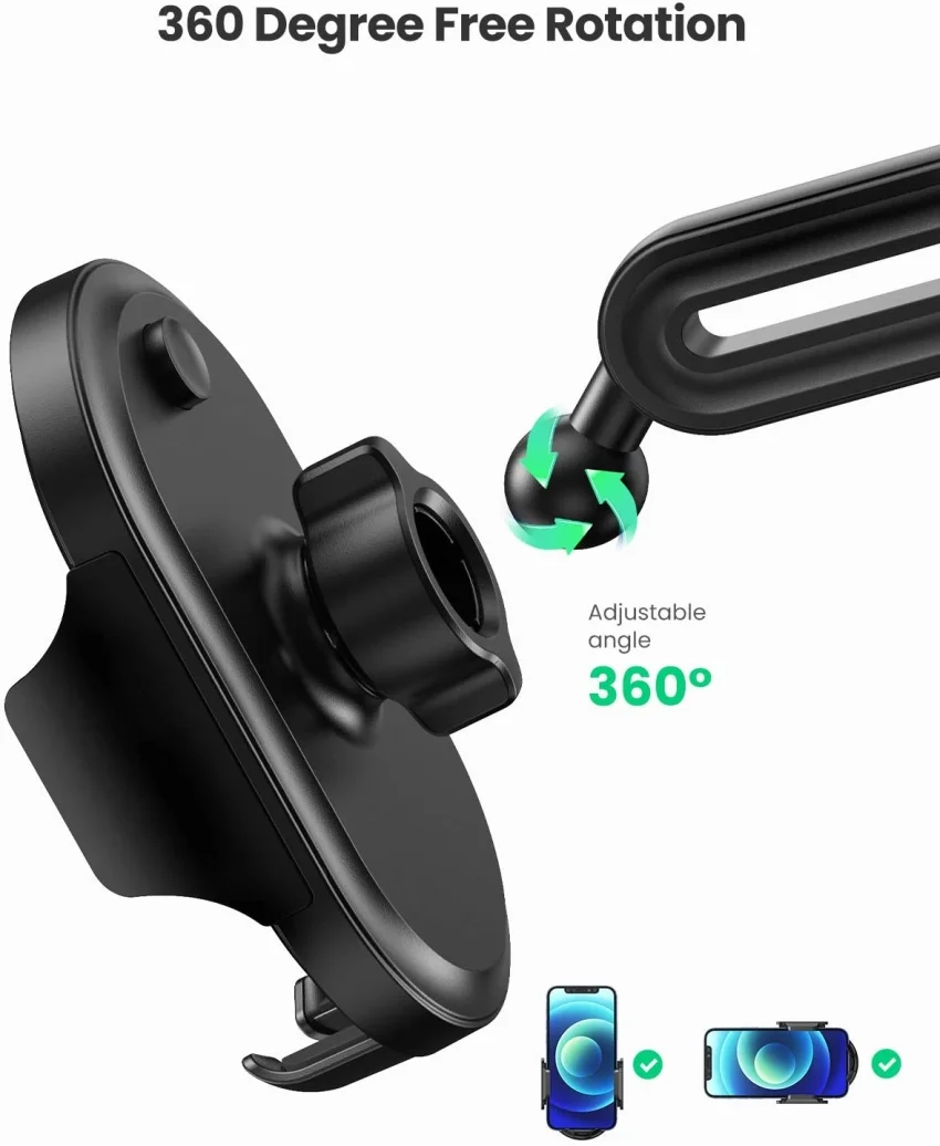 Giá đỡ điện thoại trên ô tô – Góc xoay 360 độ UGREEN 10995 — ảnh 7