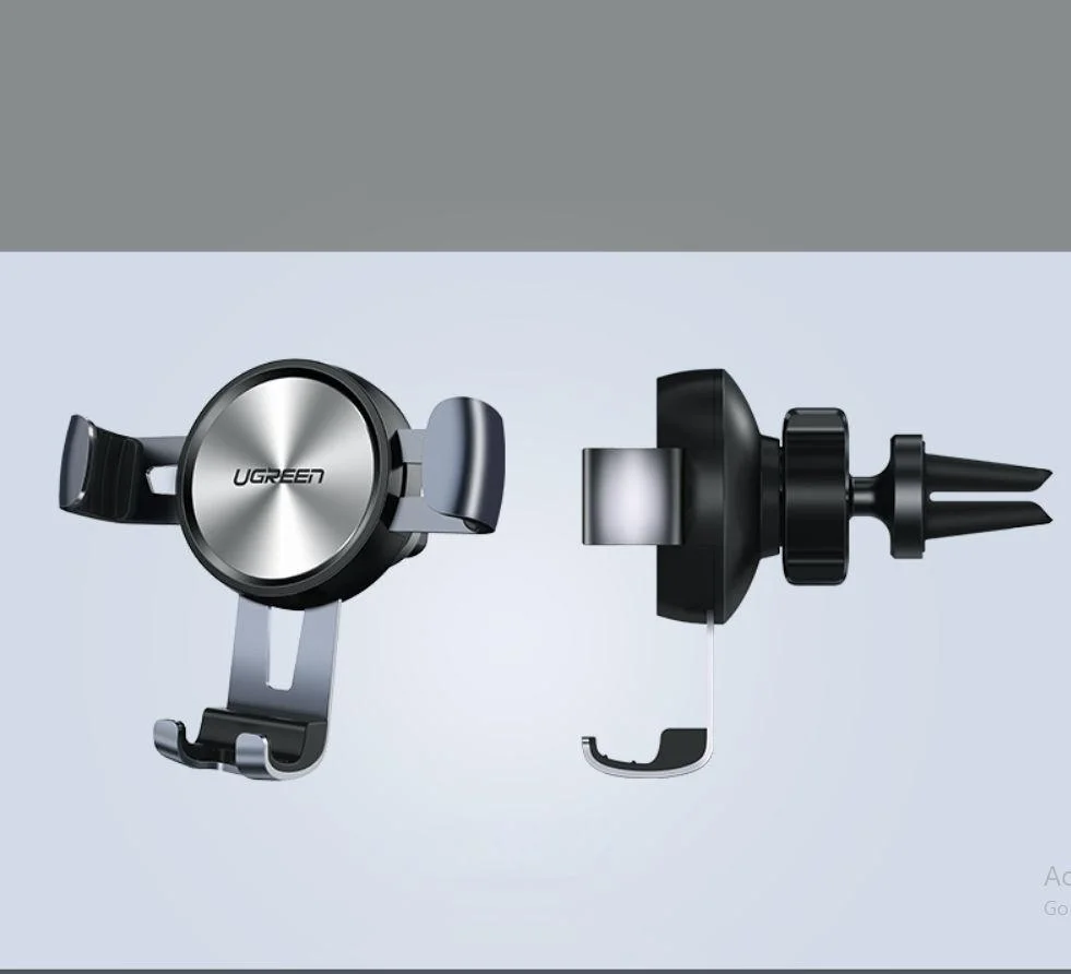 Giá đỡ điện thoại UGREEN LP130 Cắm khe gió điều hòa trên xe hơi kích thước từ 4.7 đến 6.5 inch