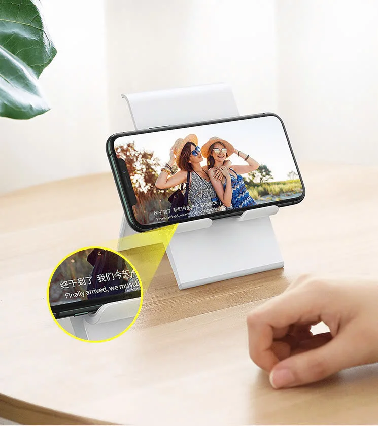 Giá đỡ điện thoại UGREEN LP247 – Thiết kế dạng trượt điều chỉnh độ cao 80704 trắng — ảnh 6