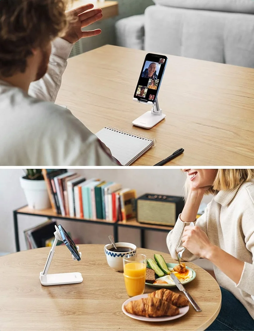 Giá đỡ điện thoại UGREEN LP373 gấp gọn, mặt đệm silicon chống trầy xước — ảnh 6