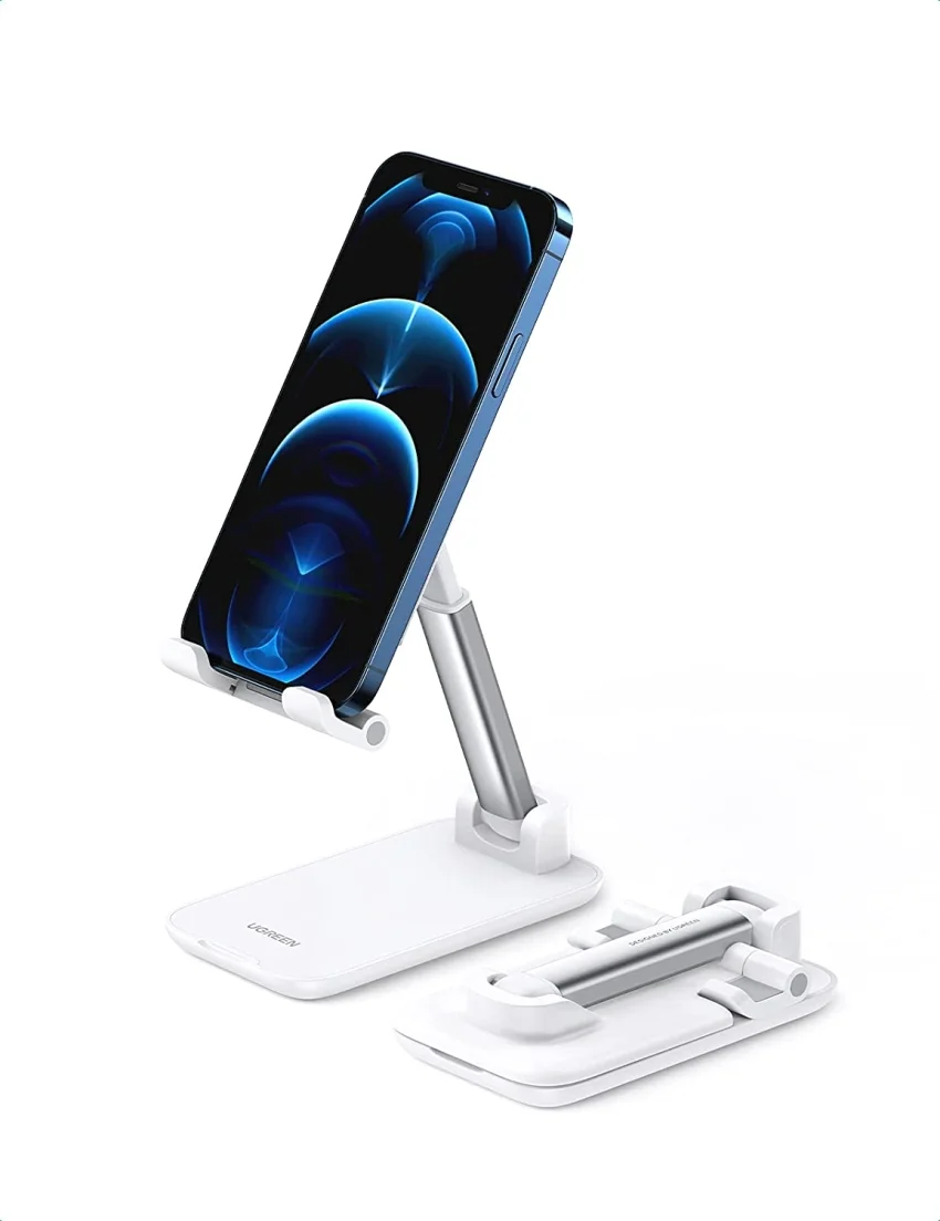 Giá đỡ điện thoại UGREEN LP373 gấp gọn, mặt đệm silicon chống trầy xước — ảnh 8