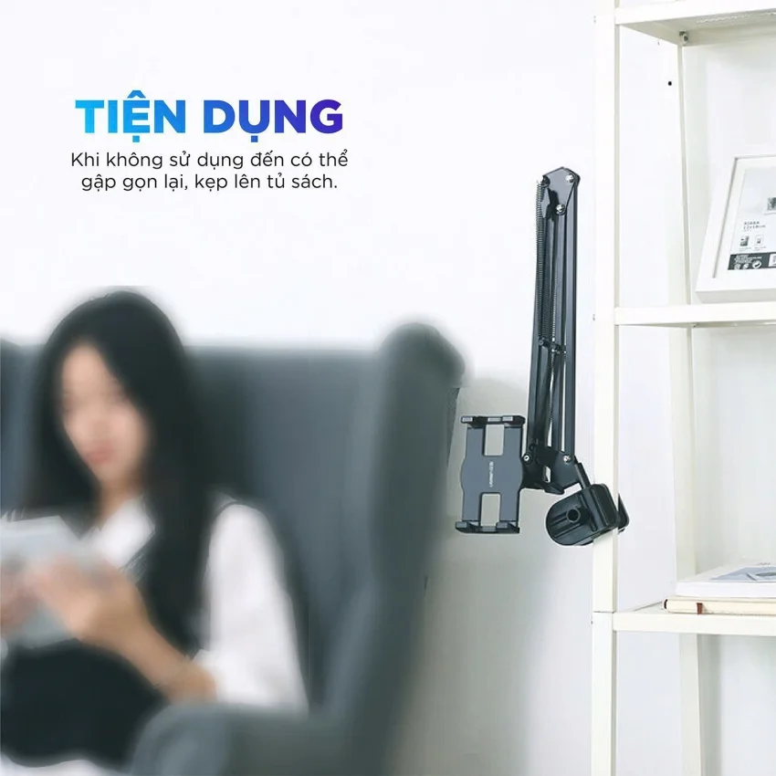 Giá đỡ kẹp bàn cho điện thoại và máy tính bảng Xoay 360 UGREEN LP142 50394 phù hợp 4 - 12.9inch — ảnh 7