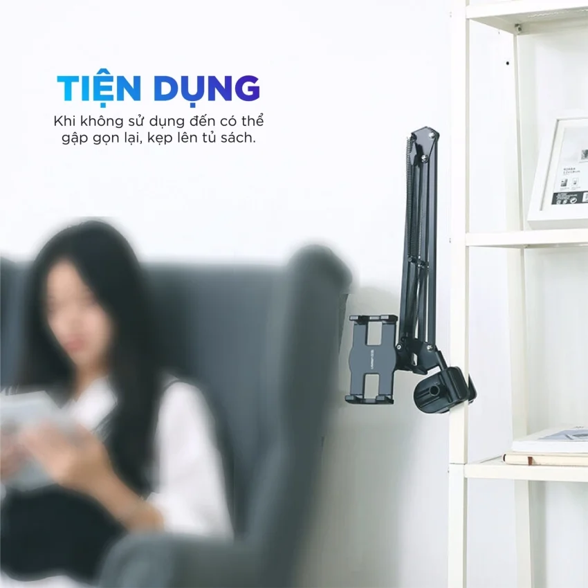 Giá đỡ kẹp bàn cho điện thoại và máy tính bảng Xoay 360 UGREEN LP142 50394 phù hợp 4 - 12.9inch — ảnh 4