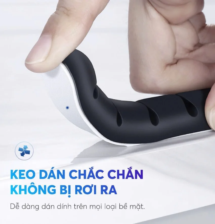Giá đỡ kẹp dây sạc điện thoại dây âm thanh dây cáp mạng 7 khe cài UGREEN LP208 50320