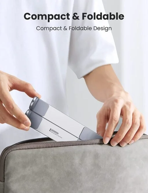 Giá đỡ laptop để bàn chất liệu thép, màu ghi Ugreen (20642) — ảnh 7