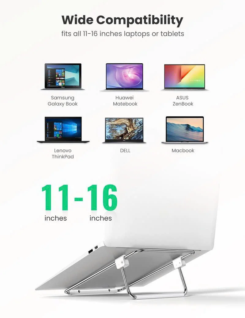 Giá đỡ laptop UGREEN LP230 – Khung gấp gọn, thiết kế siêu nhẹ — ảnh 7