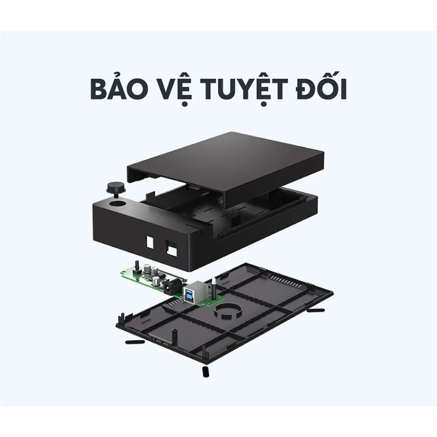 HDD BOX 3,5 SATA USB 3.0 Hỗ Trợ HDD 10TB UGREEN (50422) — ảnh 8