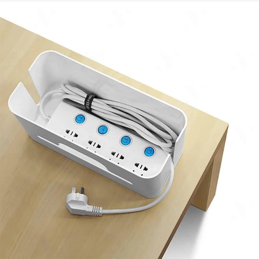 Hộp nhựa đựng ổ điện an toàn cho trẻ em và chống động vật cắn, màu xám 27 x 12 x 13 cm Ugreen (30397) — ảnh 4
