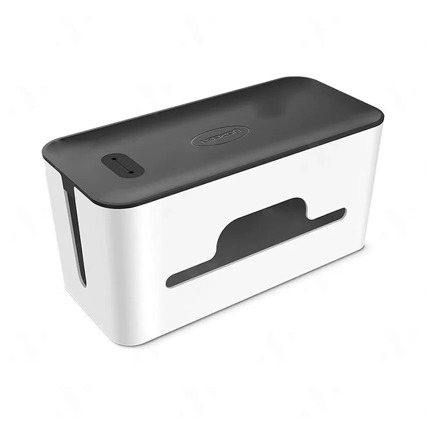 Hộp nhựa đựng ổ điện an toàn cho trẻ em và chống động vật cắn, màu xám 27 x 12 x 13 cm Ugreen (30397)