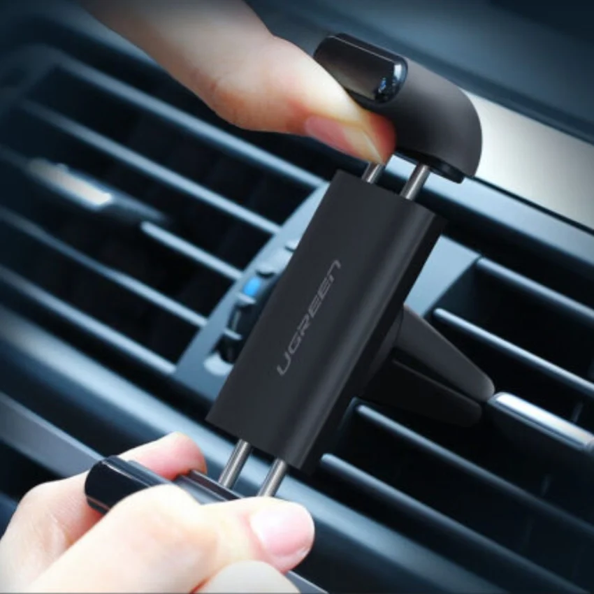 Kẹp điện thoại cài khe gió điều hòa cao cấp UGREEN LP120 90239 Đen