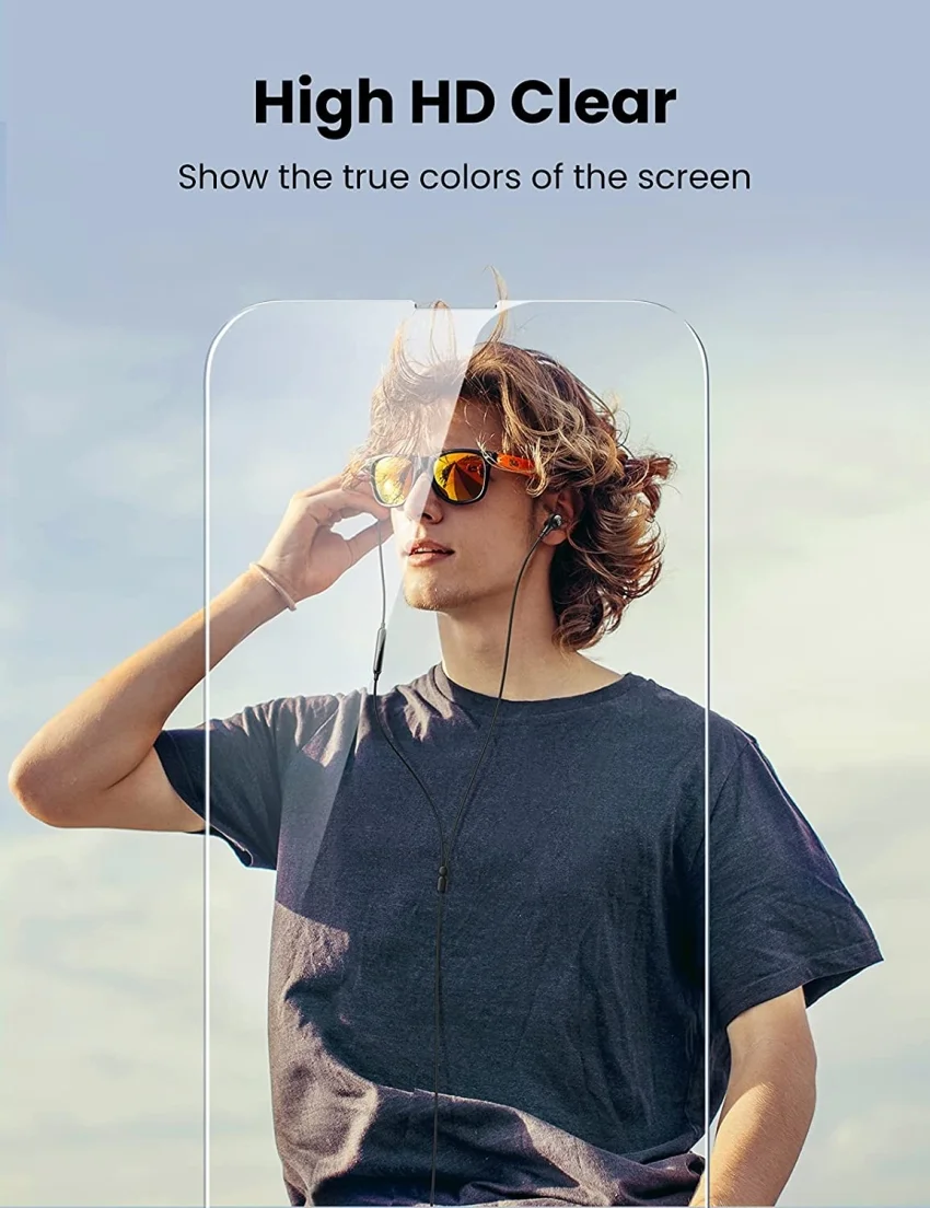 Kính cường lực 9H – Dành cho iPhone 13/13 Pro UGREEN SP207 80991 chống nhìn trộm 2 miếng — ảnh 7