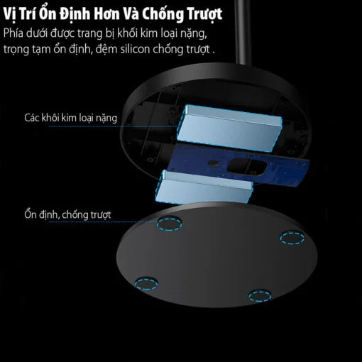 Micro thu âm thanh có cắm máy tính để bàn, màu đen Ugreen (10934)