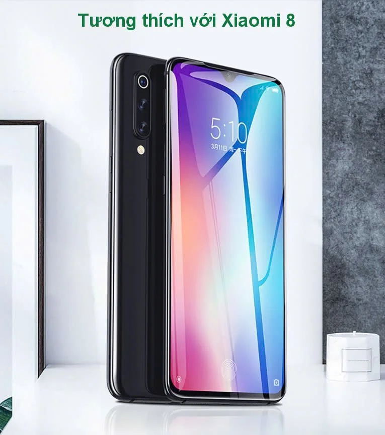 Miếng dán cường lực Xiaomi 8 UGREEN SP124 70366 – Dán tràn viền HD