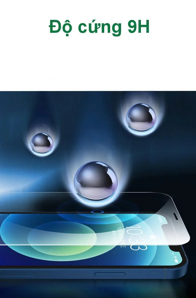 Miếng dán kính cường lực ánh sáng xanh chống lóa mắt độ cứng 9H cho iPhone 12 Mini Ugreen 20336 — ảnh 5