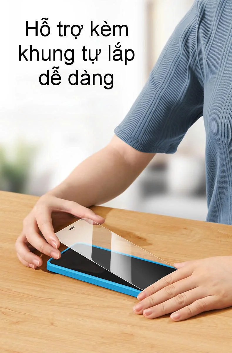 Miếng dán kính cường lực ánh sáng xanh chống lóa mắt độ cứng 9H cho iPhone 12 Pro Ugreen 20337 — ảnh 7