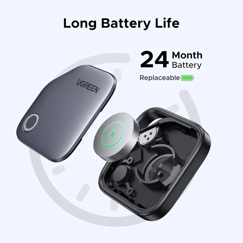 Móc treo kết nối Bluetooth giúp tìm đồ bằng điện thoại Ugreen 45297 — ảnh 8