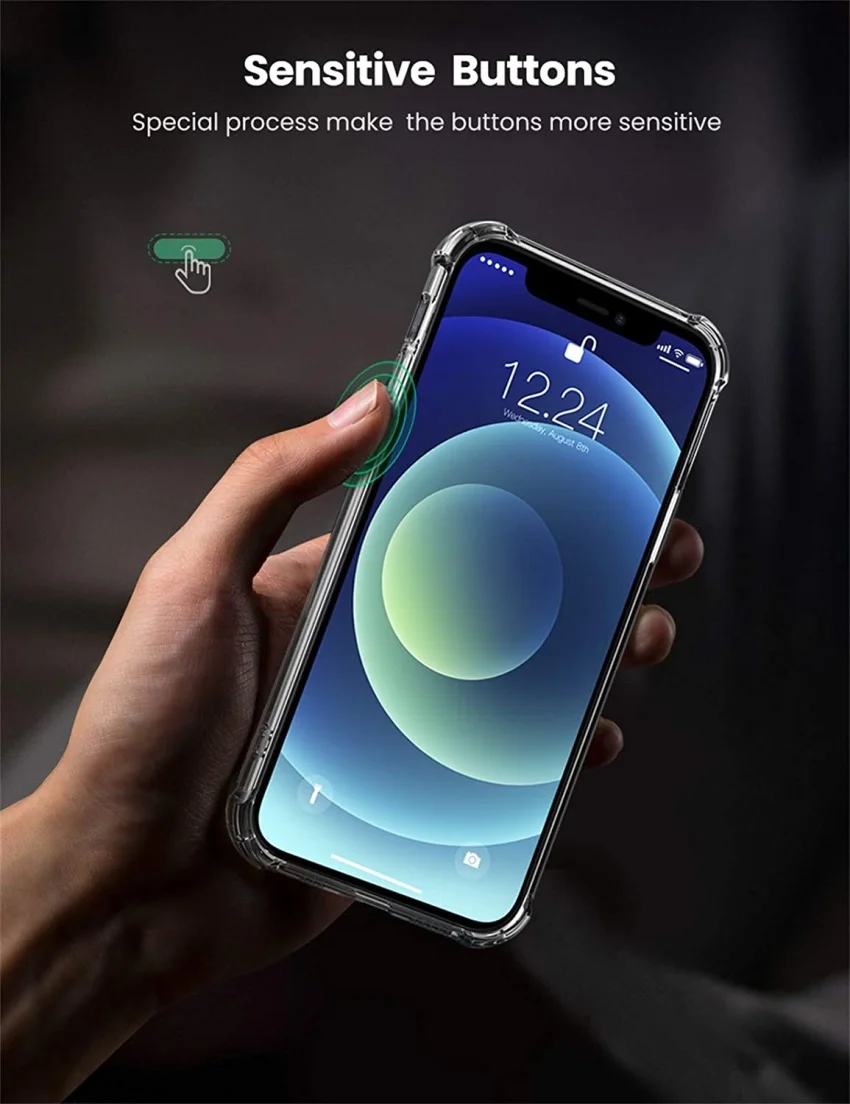Ốp iPhone 12 chống shock cho iPhone 12Mini UGREEN LP408 20440