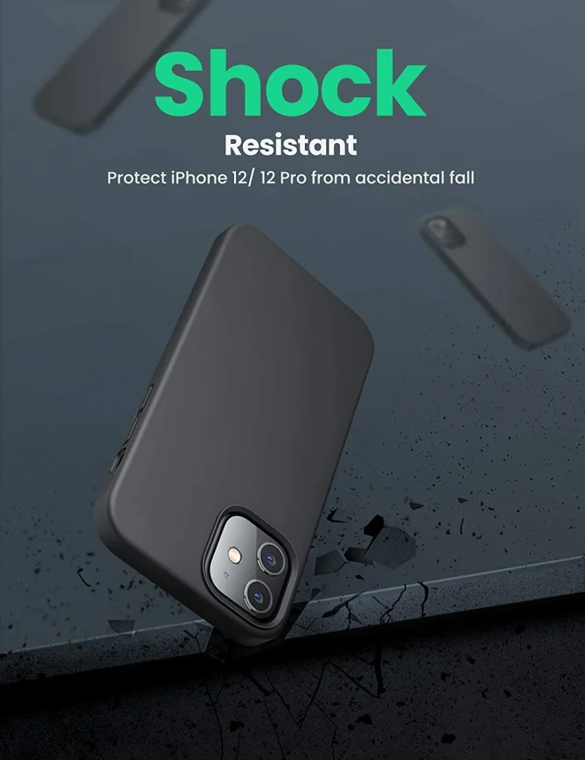 Ốp iPhone 12 Pro UGREEN LP418 20454 đen — ảnh 5