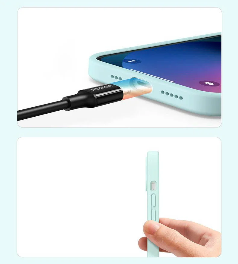 Ốp lưng iPhone 13 dẻo, chống bám vân tay UGREEN LP545 90255 xanh lá — ảnh 9