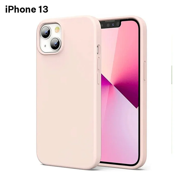 Ốp lưng iPhone 13 dẻo, chống bám vân tay UGREEN LP545 90256 hồng nhạt