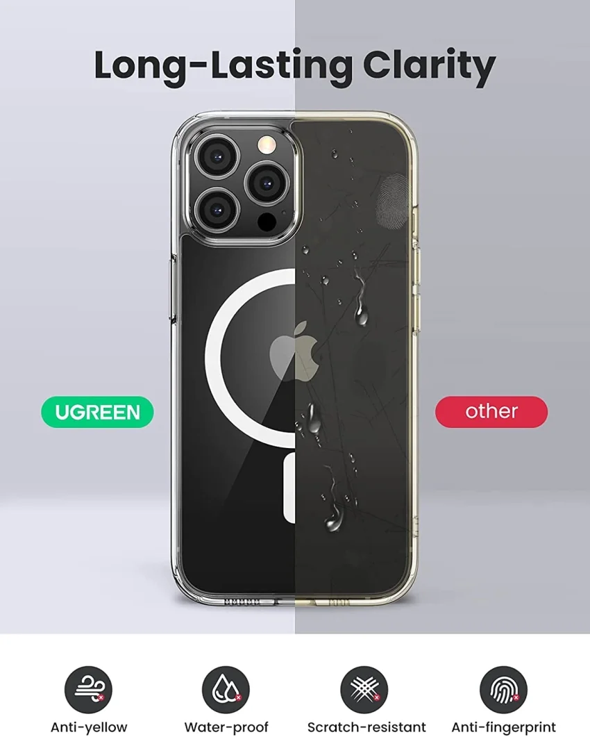 Ốp lưng iPhone 13 hỗ trợ từ tính UGREEN LP536, sạc không dây, chất liệu Bayer cao cấp 90131 — ảnh 5