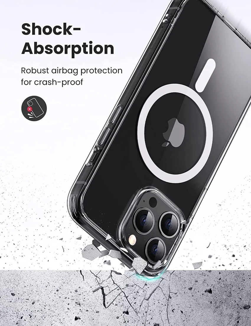 Ốp lưng iPhone 13ProMax hỗ trợ từ tính UGREEN LP536, sạc không dây, chất liệu Bayer cao cấp 90133