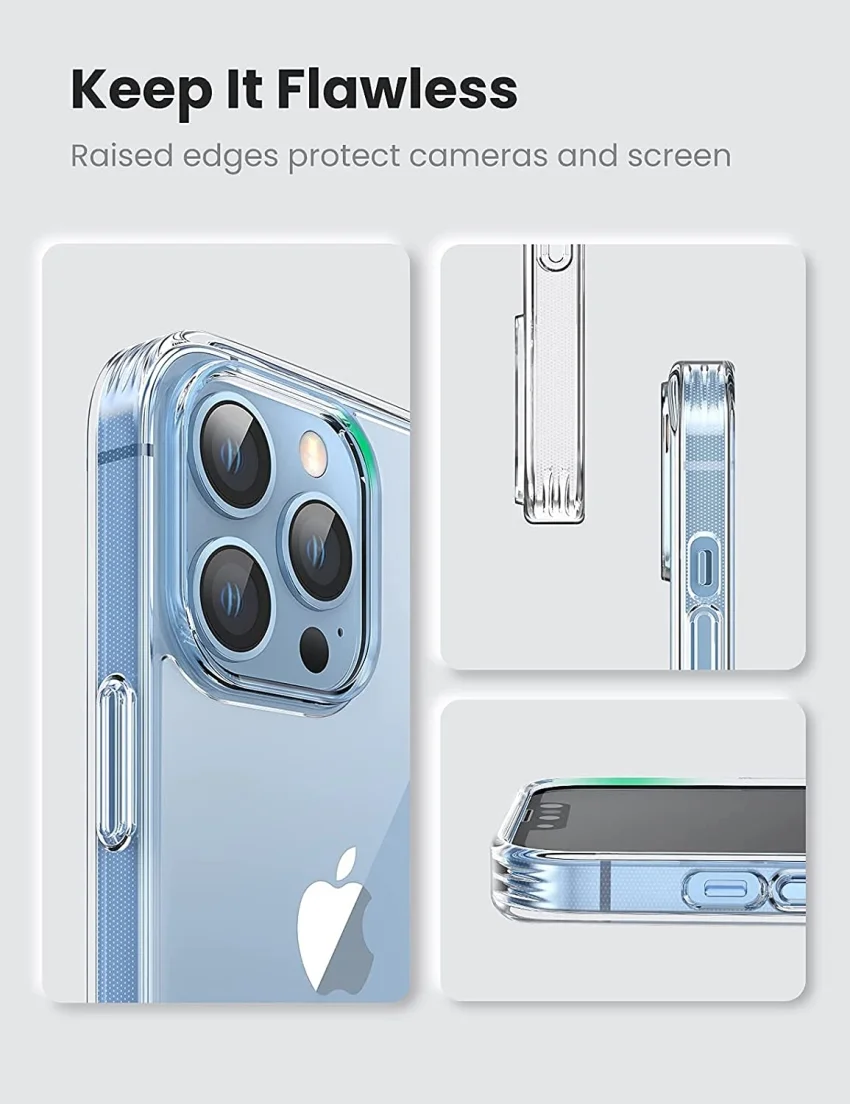 Ốp lưng iPhone 13Promax UGREEN lp534 90180 – Chất liệu TPU, mặt lưng PC cứng cao cấp, chống trầy xước — ảnh 2