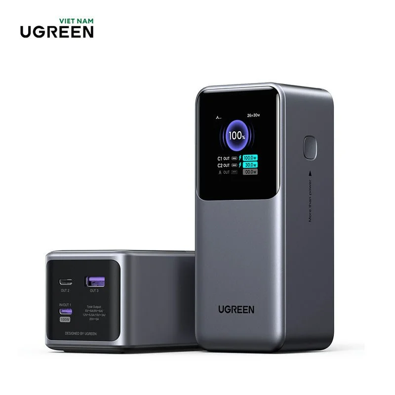 Pin dự phòng 20000mAh UGREEN PB721 2C1A 130W — ảnh 2
