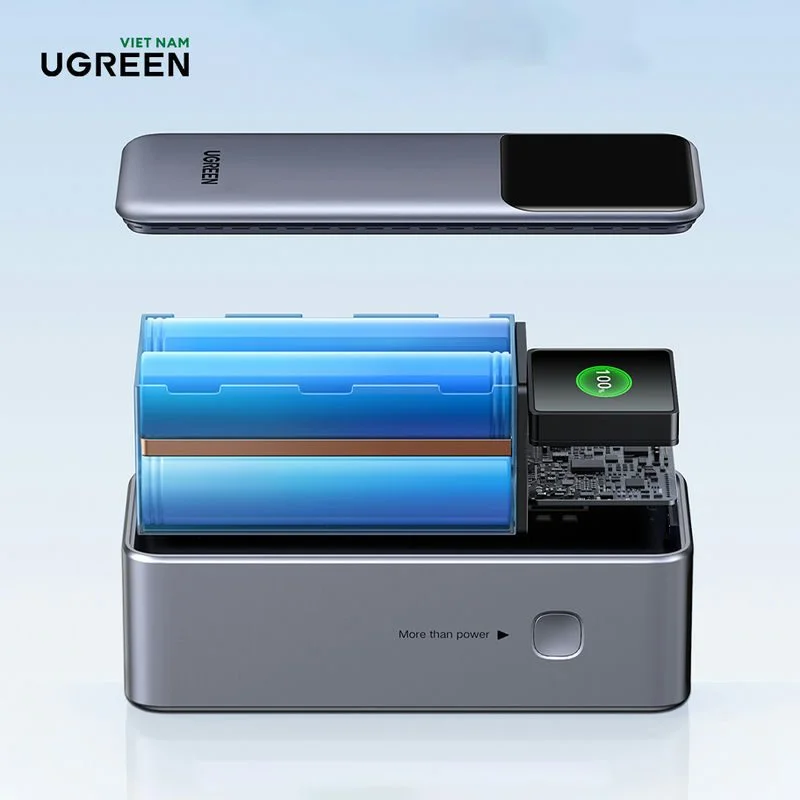 Pin dự phòng 20000mAh UGREEN PB721 2C1A 130W — ảnh 5