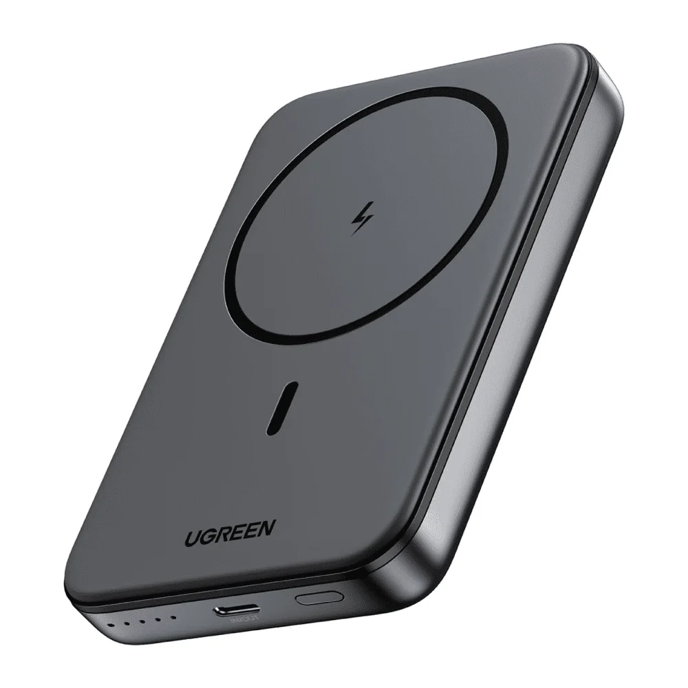 Pin sạc dự phòng dùng cho điện thoại, 10000mAh Li-ion, màu đen 2 cổng đầu ra Ugreen 45357