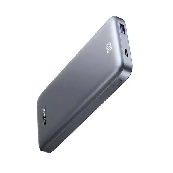 Pin sạc dùng cho điện thoại, 10000mAh Li-ion, màu xám 2 cổng đầu ra Ugreen 60689 — ảnh 2