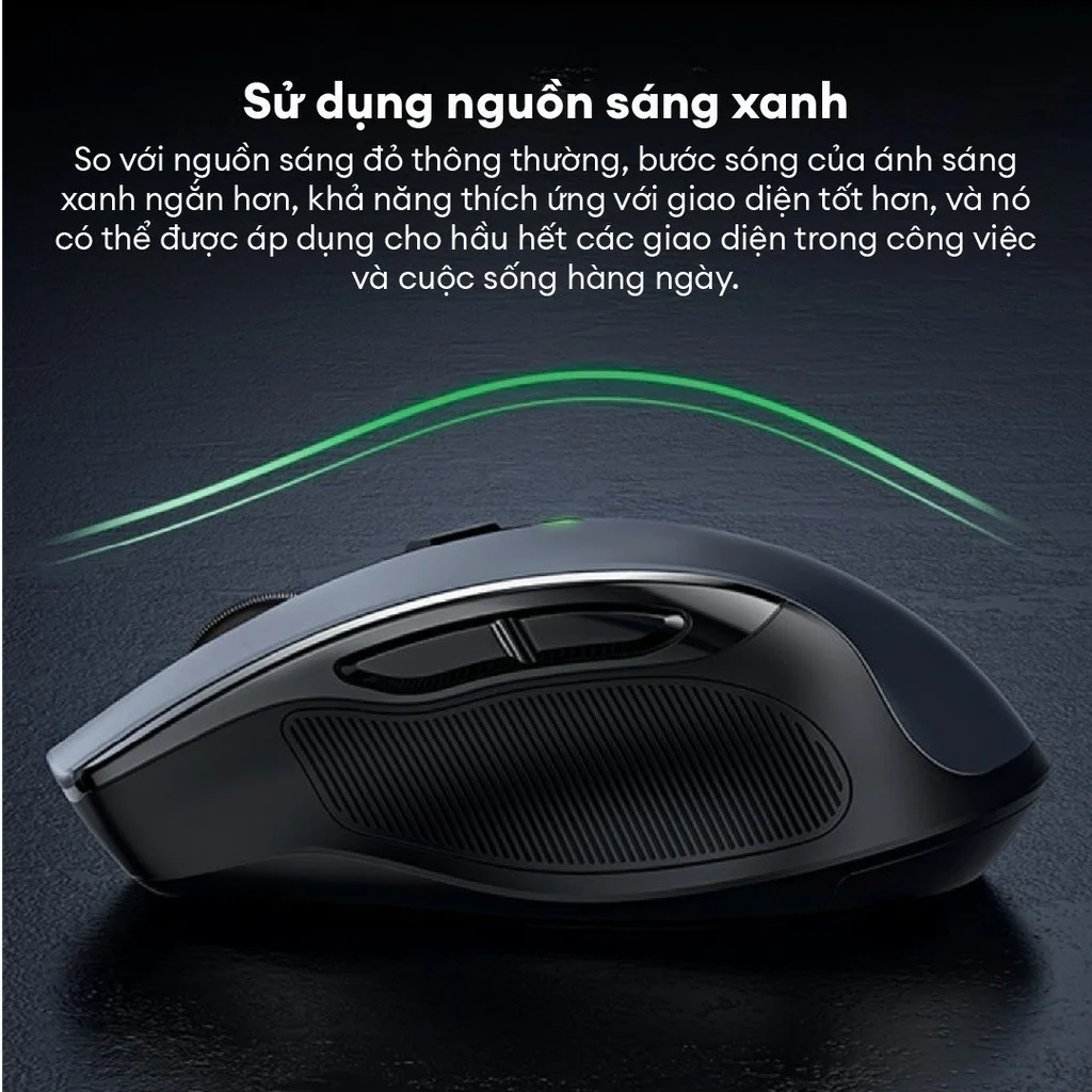 Review Chuột không dây công thái học Ugreen Model MU006 Silent