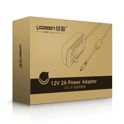 Sạc 1 cổng 12V /2A màu đen Ugreen (20359)