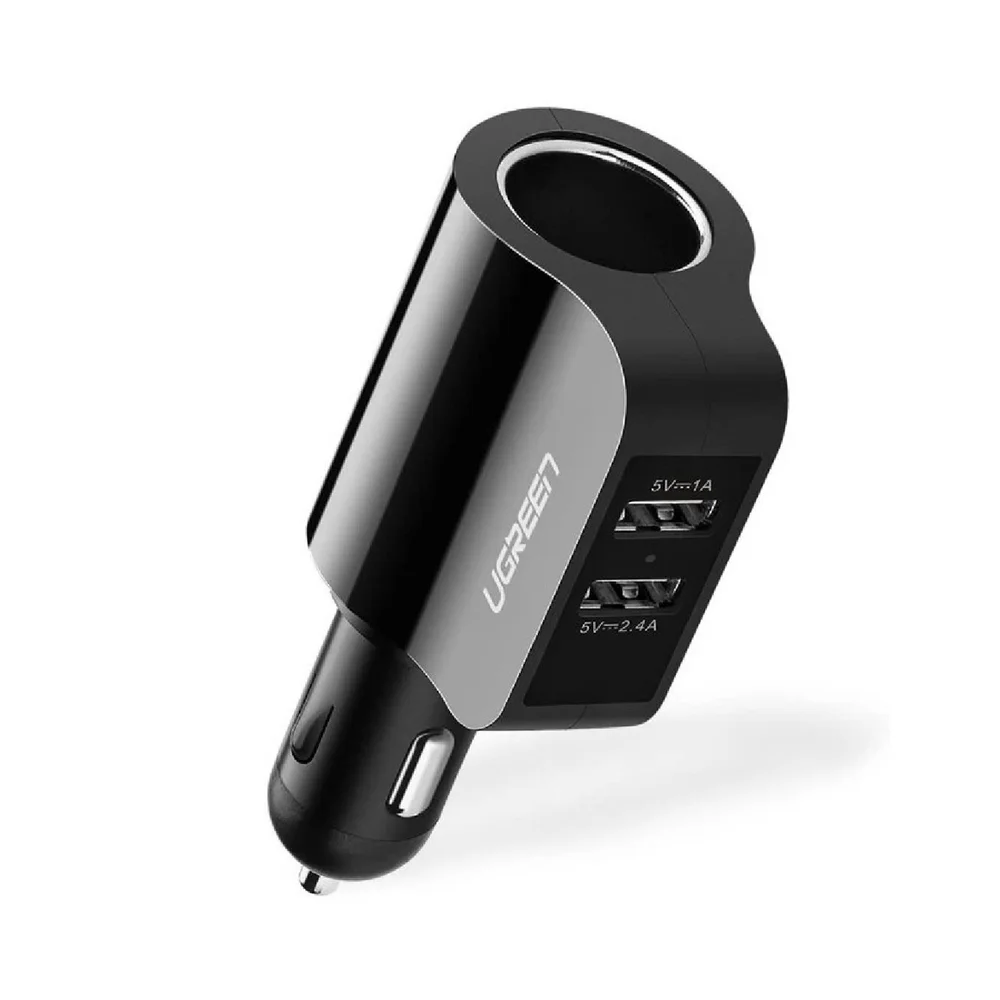 Sạc điện thoại/máy tính bảng 2 cổng USB 2.0 trên ô tô UGREEN CD115 20394