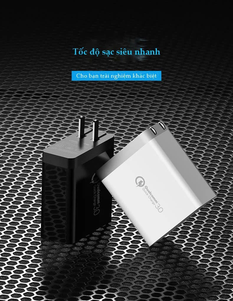 Sạc nhanh 2 cổng UGREEN CD161 – Sạc nhanh Quick Charge 3.0, tối đa 18W mỗi cổng Đen chân tròn — ảnh 11